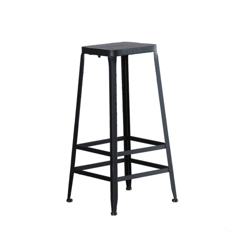 Ensemble de Table de Bar industriel 1/5/9 pièces, Table de comptoir rectangulaire en bois de pin avec tabourets hauts