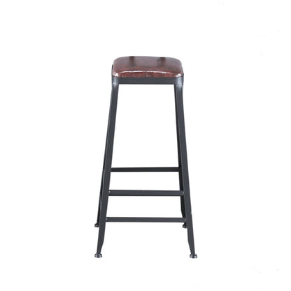 Ensemble de Table de Bar industriel 1/5/9 pièces, Table de comptoir rectangulaire en bois de pin avec tabourets hauts