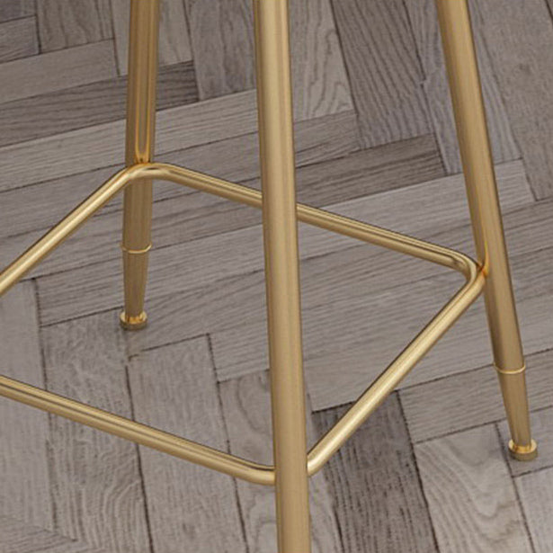 1/2/3 Pieces Glam Iron Bar Table Set White Faux Marble Top Bistro Set with Shelf Clearhalo 'Bar Furniture' 'furn' 'furn_home_bar_bar_sets' 'Furniture' 'Home Bars & Bar Sets' 'home_bar_bar_sets' 'Kitchen & Dining Furniture' 5371517