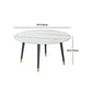 Glam Iron Dinette Set 1/4/5/6/7 Pieces Round White Sintered Stone Top Dining Table Set Clearhalo 'Dining Room Sets' 'Dining Tables & Seating' 'dining_room_set' 'furn' 'furn_dining_room_set' 'Furniture' 'Kitchen & Dining Furniture' 5371596