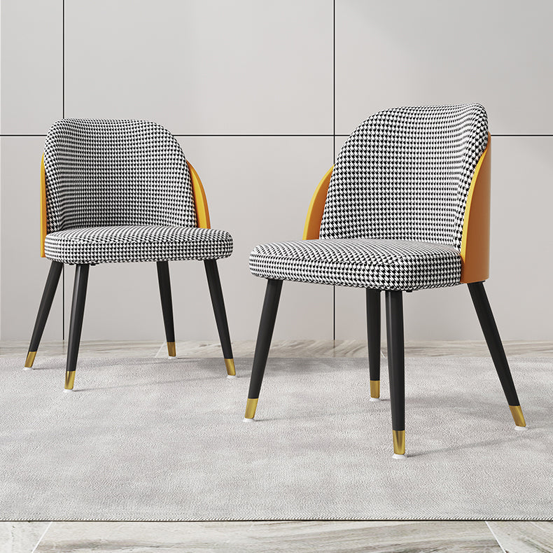 Designer Rectangle Dining Table Set 1/4/5/6/7 Pieces Gold Stone Top Dinette Set Clearhalo 'Dining Room Sets' 'Dining Tables & Seating' 'dining_room_set' 'furn' 'furn_dining_room_set' 'Furniture' 'Kitchen & Dining Furniture' 5371630