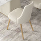 Nordic 1/5/6/7 Pieces Dining Set Rectangle Stone Dining Table for Dining Room Clearhalo 'Dining Room Sets' 'Dining Tables & Seating' 'dining_room_set' 'furn' 'furn_dining_room_set' 'Furniture' 'Kitchen & Dining Furniture' 5371662
