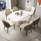 Nordic Glam Sintered Stone Round Table Set 1/4/7 Pieces Dining Set