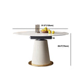 Set da pranzo set da pranzo Nordic Glam Sinterato Sinted Stone Set 1/4/7