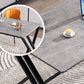 Modern Stone Top Dinette Set 1/2 Pieces Rectangle Dining Table Set in Grey Clearhalo 'Dining Room Sets' 'Dining Tables & Seating' 'dining_room_set' 'furn' 'furn_dining_room_set' 'Furniture' 'Kitchen & Dining Furniture' 5371754