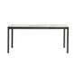 Contemporary Sintered Stone Rectangle Table Set 1/3/4/5/7 Pieces Dining Set White 47"L x 31"W Clearhalo 'Dining Room Sets' 'Dining Tables & Seating' 'dining_room_set' 'furn' 'furn_dining_room_set' 'Furniture' 'Kitchen & Dining Furniture' 5371768
