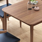Solid Wood Dining Table Brown Square Dining Table with 4 Legs Clearhalo 'Dining Tables & Seating' 'Dining Tables' 'dining_table' 'furn' 'furn_dining_table' 'Furniture' 'Kitchen & Dining Furniture' 5371823