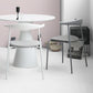 Glam Style Dining Side Chair Open Back Indoor Armless Dining Chair