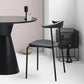 Glam Style Dining Side Chair Open Back Indoor Armless Dining Chair
