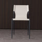 Modern Style Metal Chairs Armless Chair for Kitchen with Metal Legs