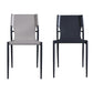 Modern Style Metal Chairs Armless Chair for Kitchen with Metal Legs