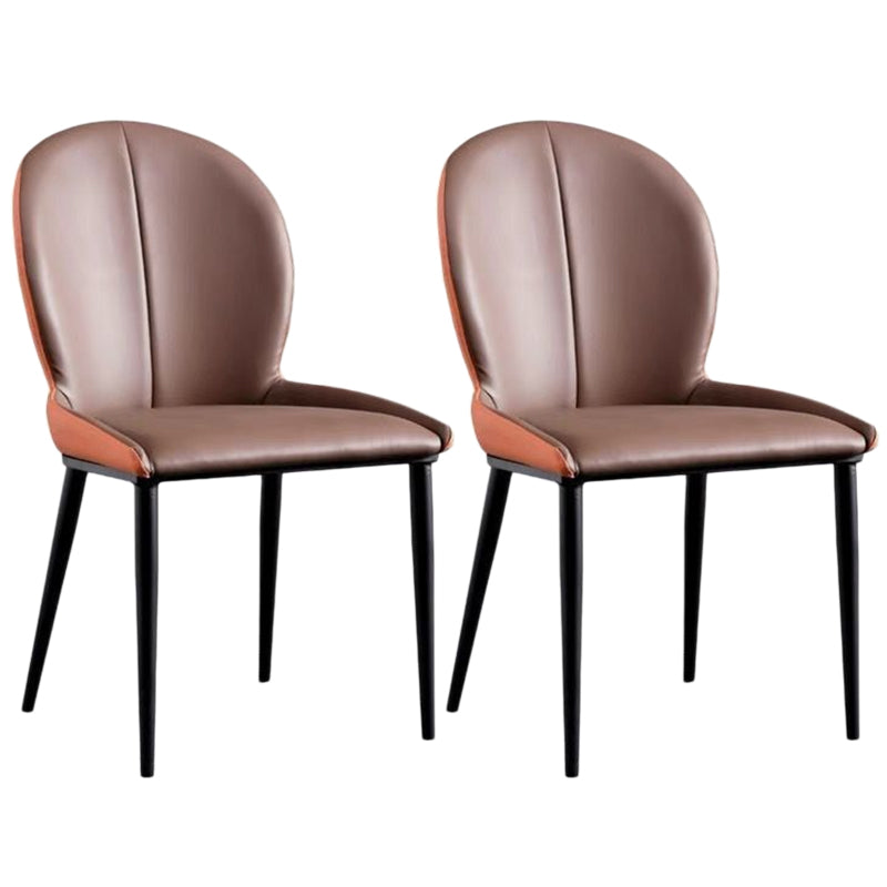 金属製の脚のキッチン用の現代的なスタイルの椅子アームチェア