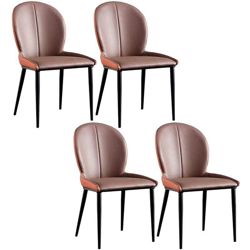 金属製の脚のキッチン用の現代的なスタイルの椅子アームチェア