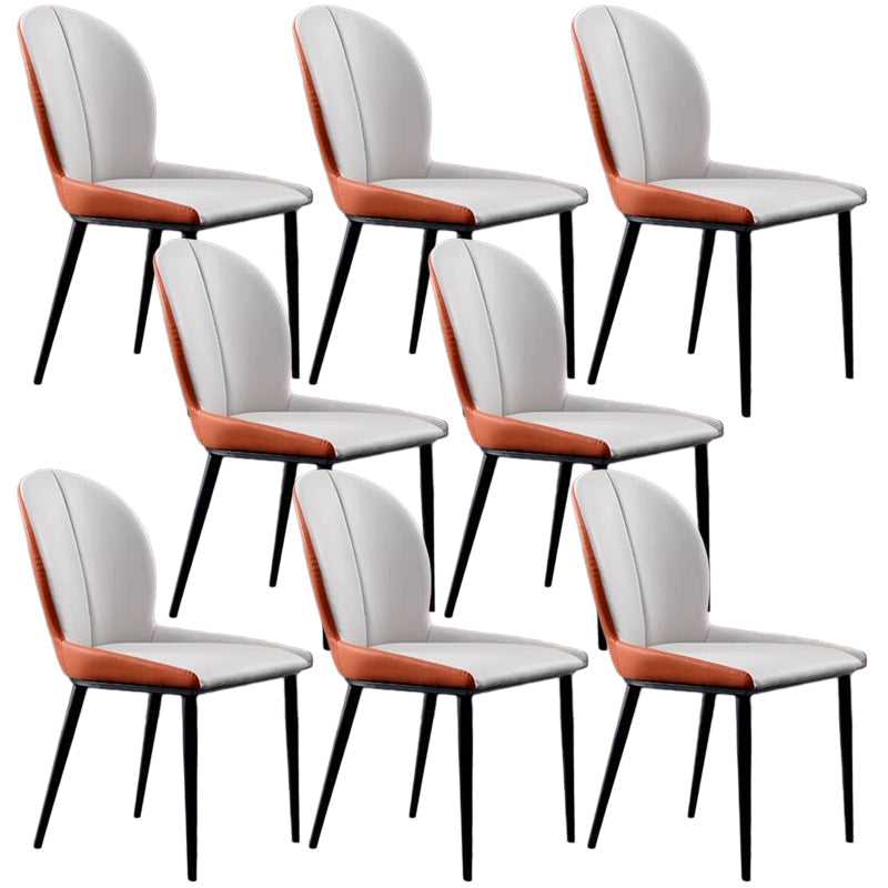 金属製の脚のキッチン用の現代的なスタイルの椅子アームチェア