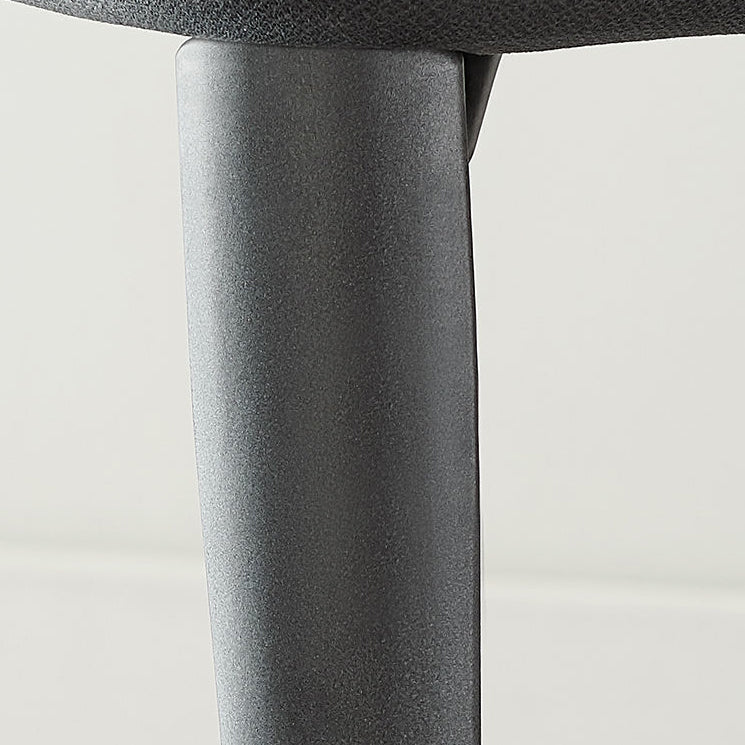 Contemporary Style Chair Armless Chairs for Kitchen with Metal Legs