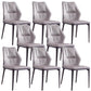 Contemporary Style Chair Armless Chairs for Kitchen with Metal Legs