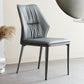 Contemporary Style Chair Armless Chairs for Kitchen with Metal Legs