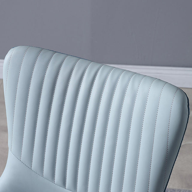 金属製の脚のキッチン用の現代の椅子アームレスサイドチェア