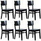 Contemporary Style Chairs Armless Chair for Kitchen with Wood Legs