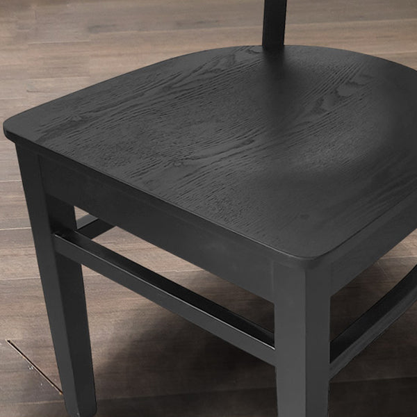 Contemporary Style Chairs Armless Chair for Kitchen with Wood Legs