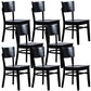 Contemporary Style Chairs Armless Chair for Kitchen with Wood Legs