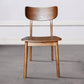Contemporary Style Chair Armless Chair for Kitchen with Wood Legs