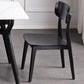 Contemporary Style Chair Armless Chair for Kitchen with Wood Legs