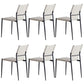 Metal Dining Room Chairs Parsons Chair Dining Arm Chair for Kitchen