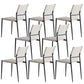 Metal Dining Room Chairs Parsons Chair Dining Arm Chair for Kitchen