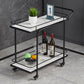 27.55" High Rolling Contemporary Prep Table Stone Prep Table for Restaurant