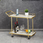 27.55" High Rolling Contemporary Prep Table Stone Prep Table for Restaurant