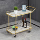 27.55" High Rolling Contemporary Prep Table Stone Prep Table for Restaurant