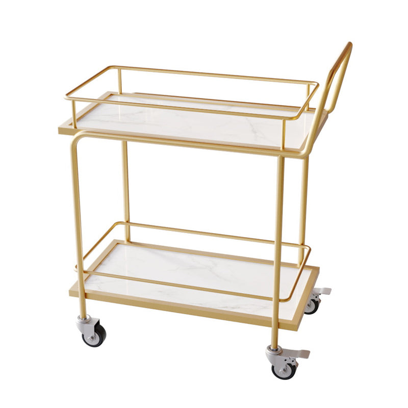 33.86"H Rolling Modern Prep Table Metal Prep Table for Home Use White Clearhalo 'furn' 'furn_kitchen_islands_carts' 'Furniture' 'Kitchen & Dining Furniture' 'Kitchen Islands & Carts' 'kitchen_islands_carts' 5372636