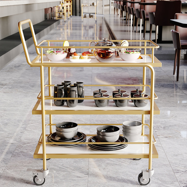 33.86"H Rolling Modern Prep Table Metal Prep Table for Home Use Clearhalo 'furn' 'furn_kitchen_islands_carts' 'Furniture' 'Kitchen & Dining Furniture' 'Kitchen Islands & Carts' 'kitchen_islands_carts' 5372647