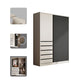 Manufactured Wood Storage Cabinet Contemporary Cabinet with Drawers
