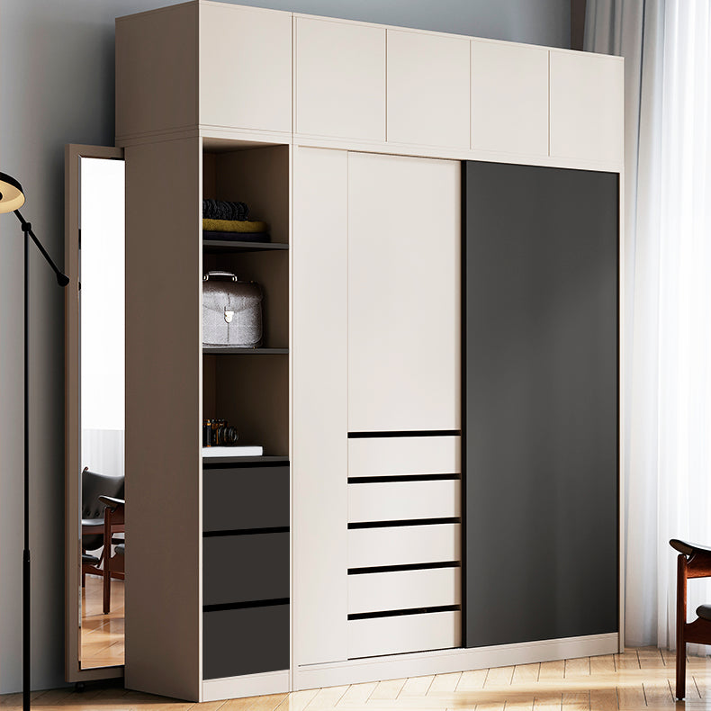 Manufactured Wood Storage Cabinet Contemporary Cabinet with Drawers