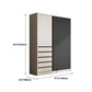 Manufactured Wood Storage Cabinet Contemporary Cabinet with Drawers