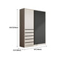 Manufactured Wood Storage Cabinet Contemporary Cabinet with Drawers