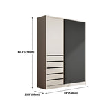 Manufactured Wood Storage Cabinet Contemporary Cabinet with Drawers