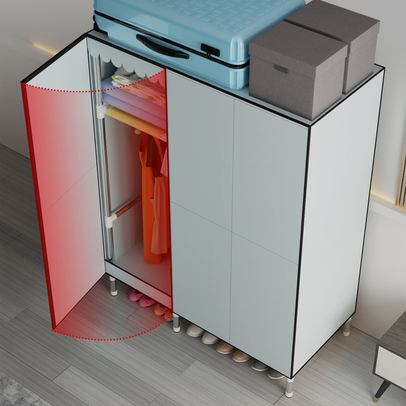 Gabinete de almacenamiento de marco de metal con piernas gabinete moderno para el hogar