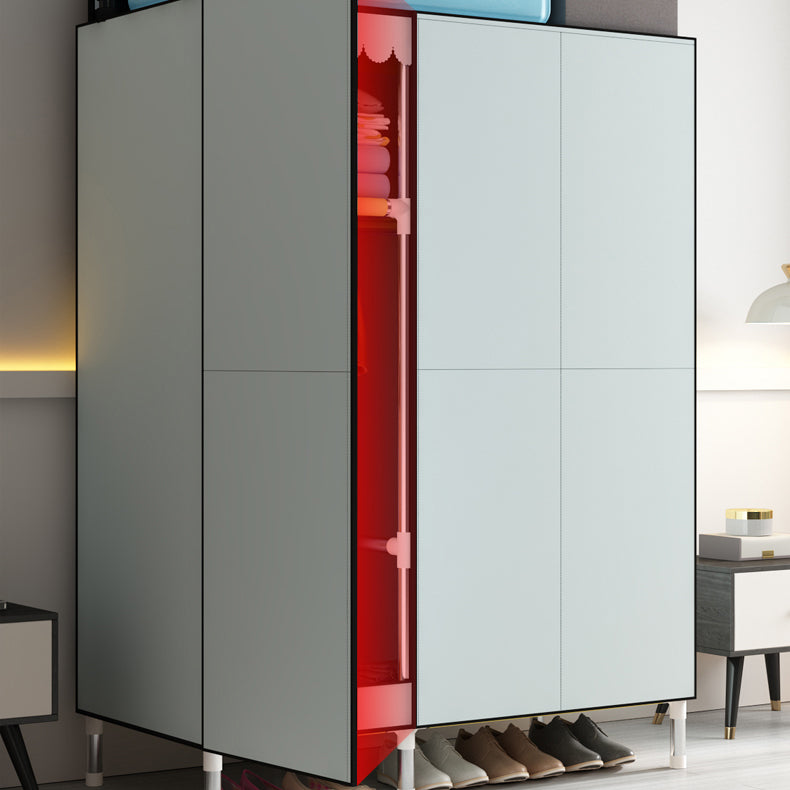 Gabinete de almacenamiento de marco de metal con piernas gabinete moderno para el hogar