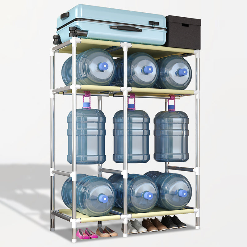 Gabinete de almacenamiento de marco de metal con piernas gabinete moderno para el hogar