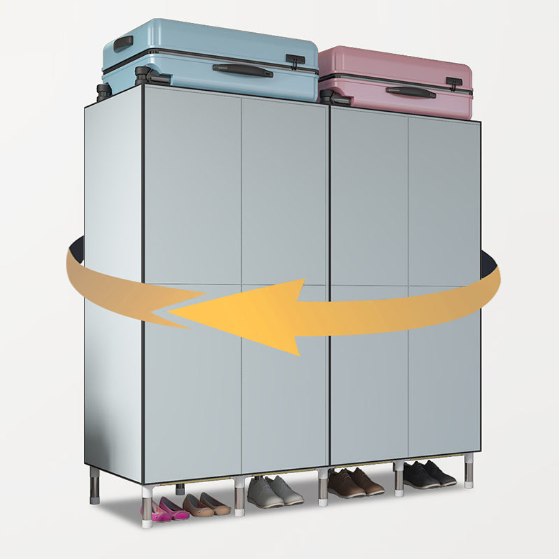 Gabinete de almacenamiento de marco de metal con piernas gabinete moderno para el hogar