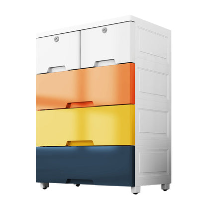 Kleiderschrank im zeitgenössischen Stil Kunststoff Schlafzimmer Kleiderschrank mit Schubladen