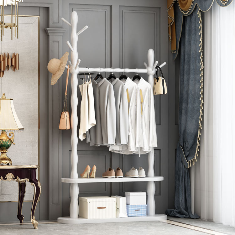 Contemporary Style Open Armoire Pine Wood Armoire with Clothing Rod Clearhalo 'Armoires & Wardrobes' 'armoires_wardrobes' 'Bedroom Furniture' 'furn' 'furn_armoires_wardrobes' 'Furniture' 5373081