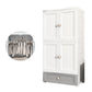 Contemporary Style Wardrobe Plastic Bedroom Wardrobe Closet With Drawer