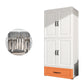 Contemporary Style Wardrobe Plastic Bedroom Wardrobe Closet With Drawer