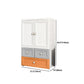 Contemporary Style Wardrobe Plastic Bedroom Wardrobe Closet With Drawer