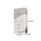 Contemporary Style Wardrobe Plastic Bedroom Wardrobe Closet With Drawer