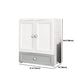 Contemporary Style Wardrobe Plastic Bedroom Wardrobe Closet With Drawer